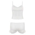 Lace Trim Cami and Shorts Set [ZQ1859GQ]