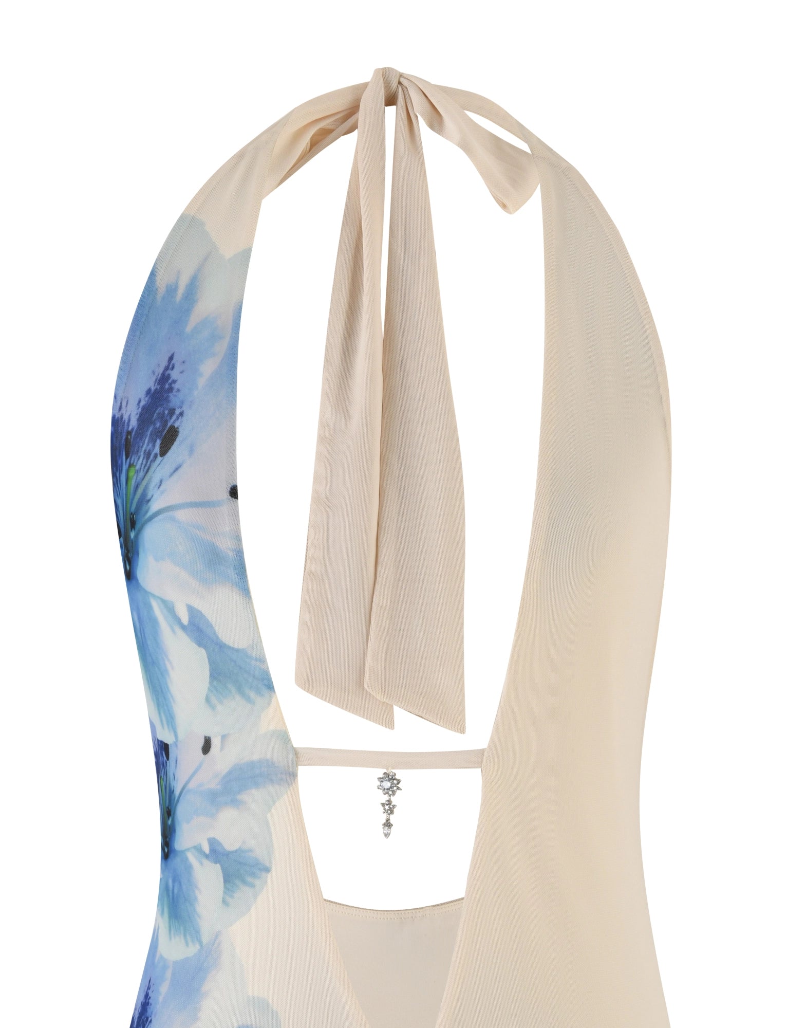 LaPose Laela Floral Ruffle Mini Dress