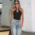 Lahna Halter Backless Crop Top [BJPA9ZQX]