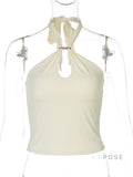 Lahna Halter Backless Crop Top [NX1JPUMT]