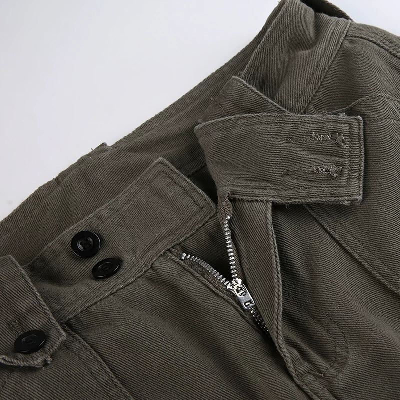 LaPose - Lainee Wide Leg Cargo Pants