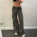 LaPose - Lainee Wide Leg Cargo Pants