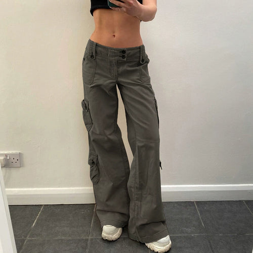 LaPose - Lainee Wide Leg Cargo Pants