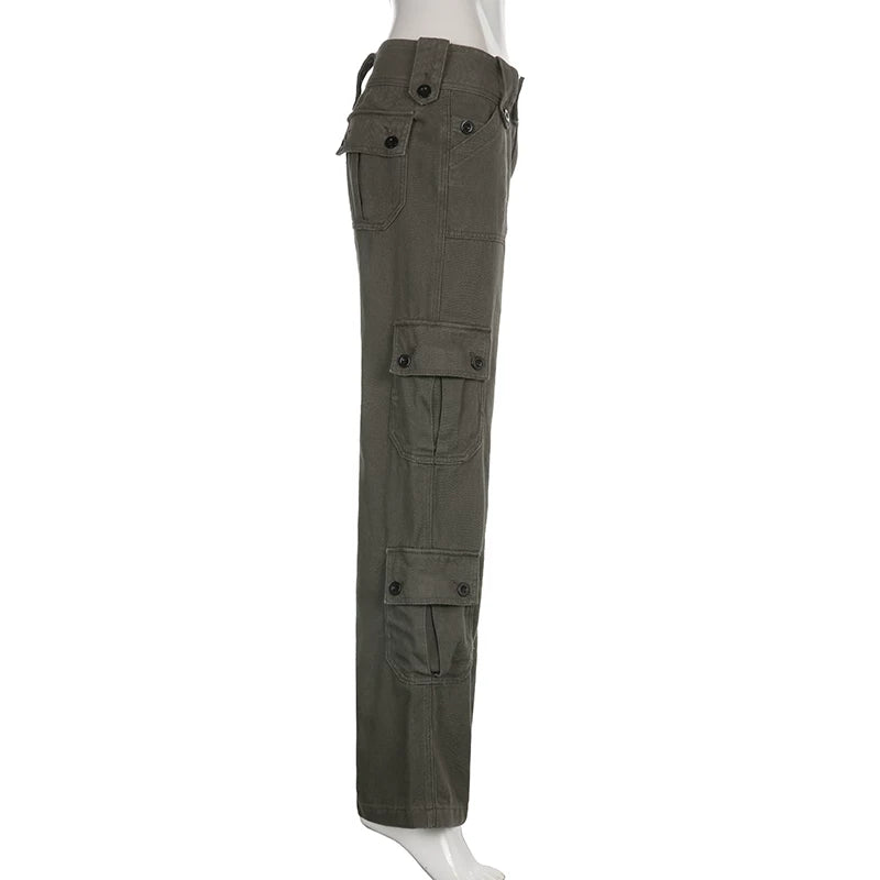 LaPose - Lainee Wide Leg Cargo Pants