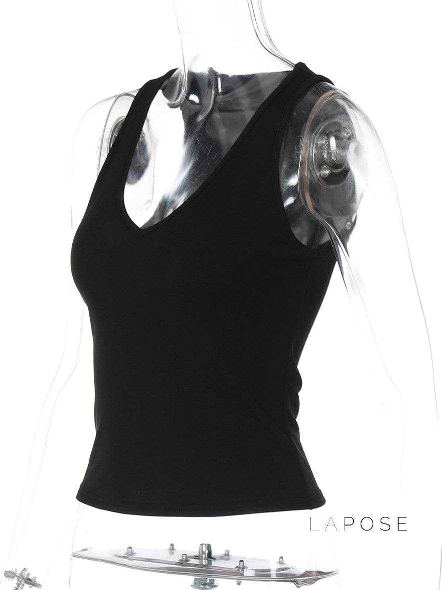 Lainey Deep V Camisole Top [36CJPGN8]