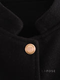 Lamar Cropped Stand Collar Jacket [7ZHZD1L5]