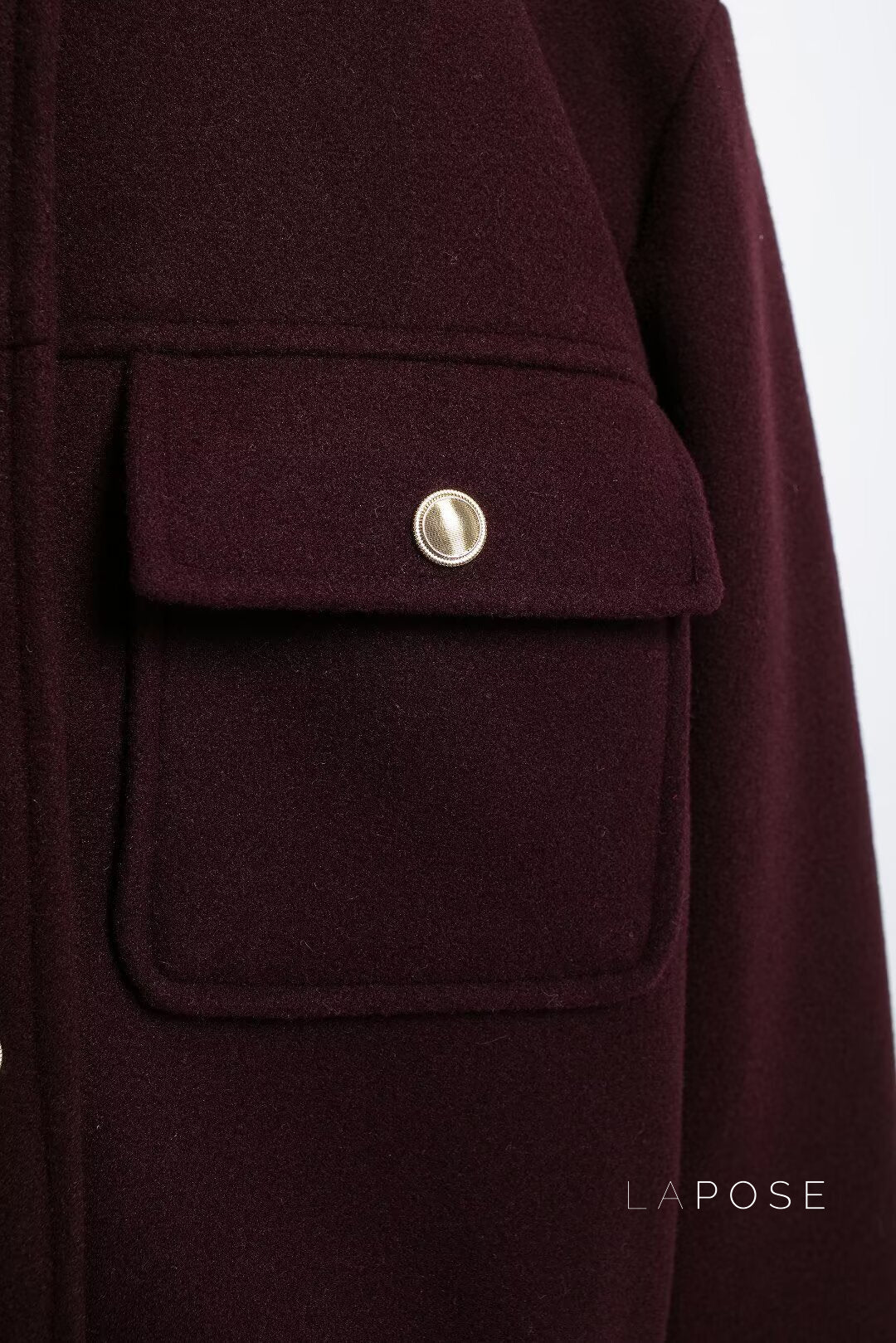 Lamar Cropped Stand Collar Jacket [LKL7AOOV]