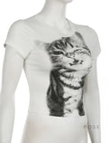 Laniya Graphic Cropped Tee [1W3FNZKT]