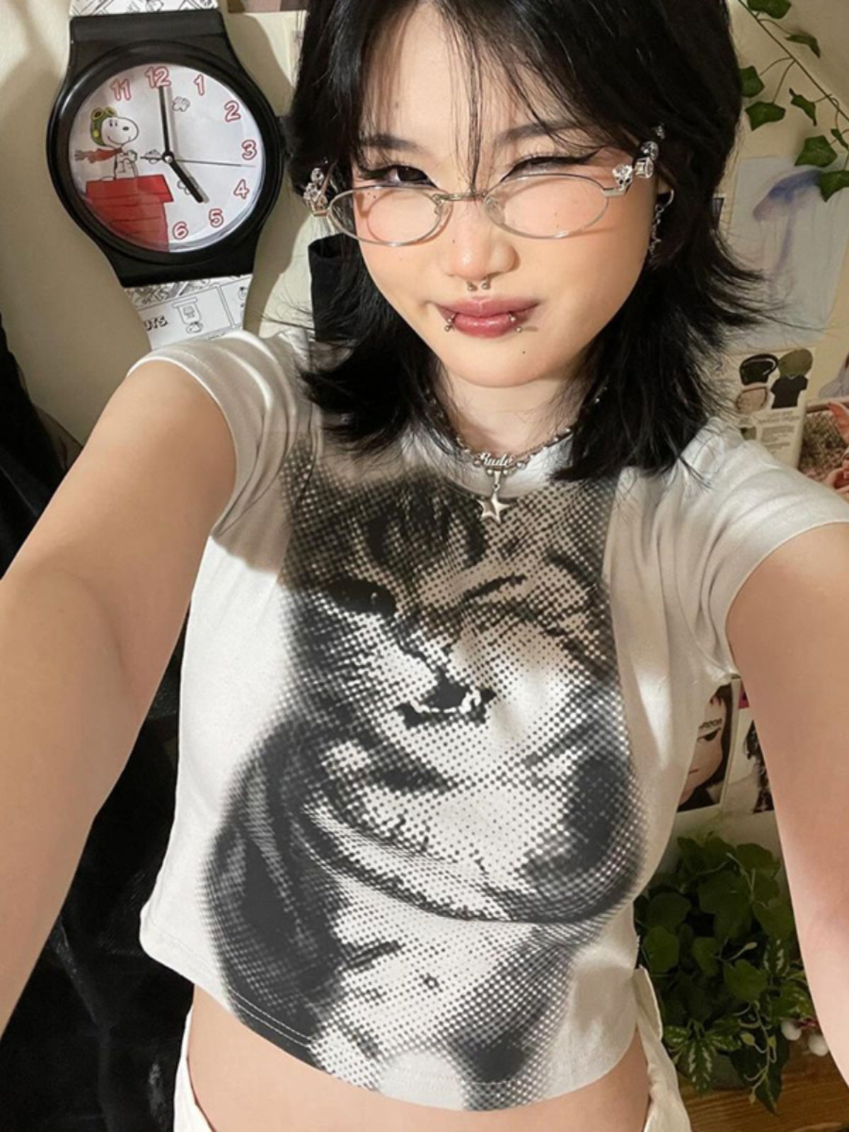 Laniya Graphic Cropped Tee [LL9FAJZC]