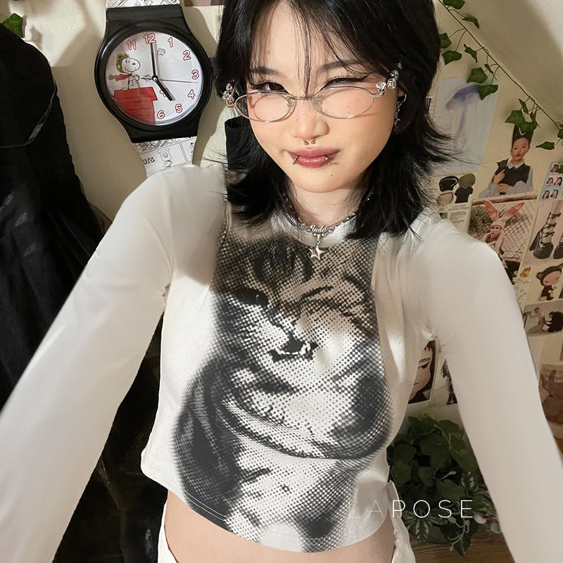 Laniya Graphic Cropped Tee [9UDNF47Y]