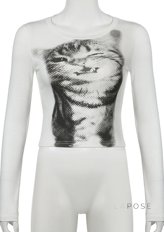 Laniya Graphic Cropped Tee [0XXSO9PQ]