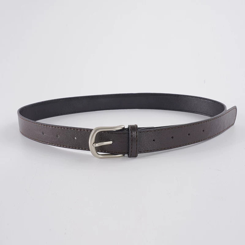 LaPose - Laya Belted Straight Mini Skirt