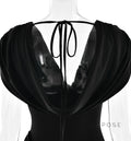 Layan Ruched Chain Mini Dress [Q17J2IZ4]
