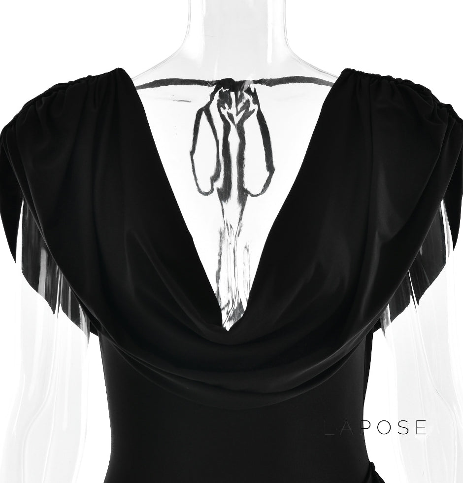 Layan Ruched Chain Mini Dress [FQCJJIA6]