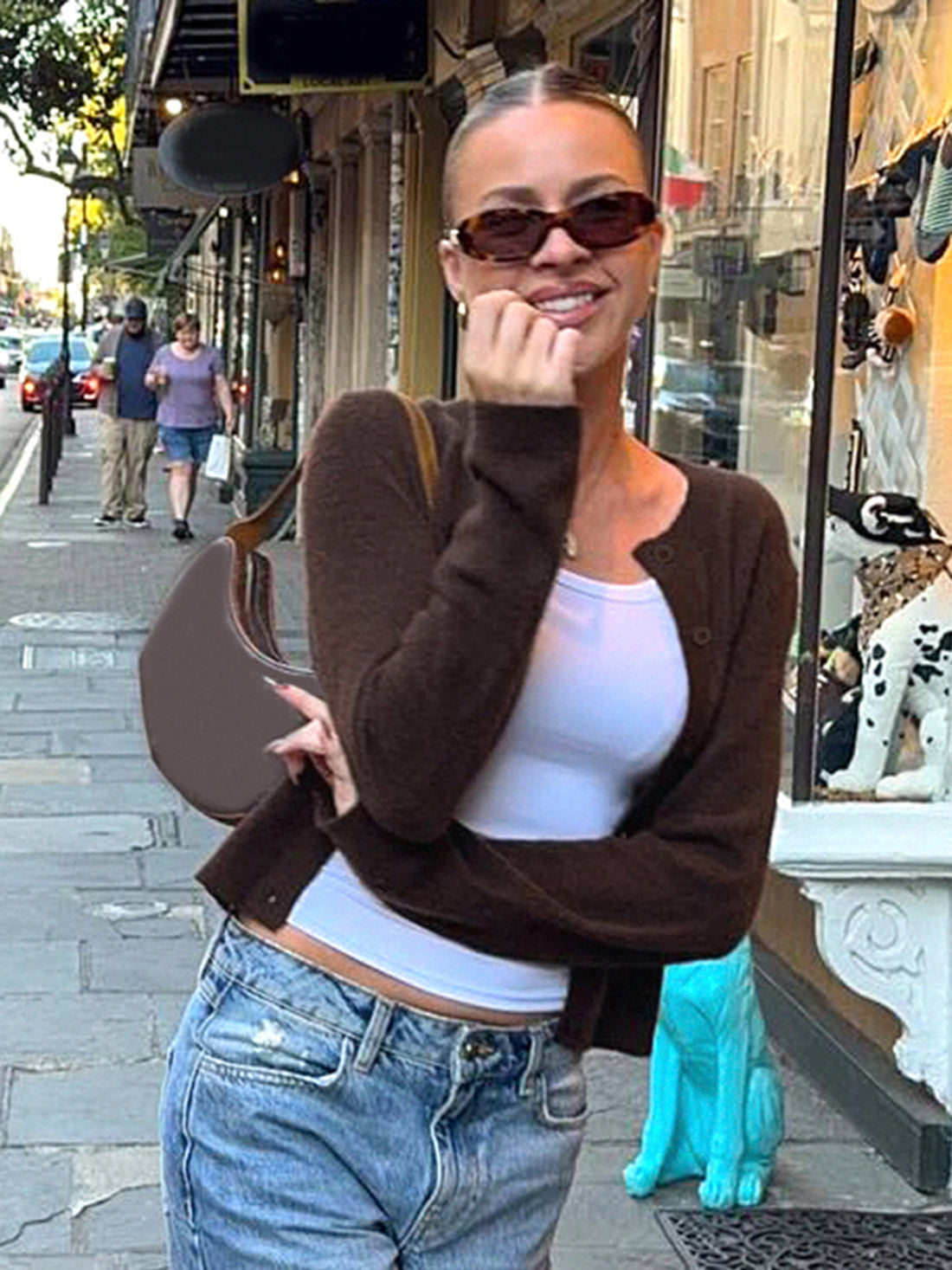 Laylani Buttoned Knit Cardigan [DX1VL1LA]