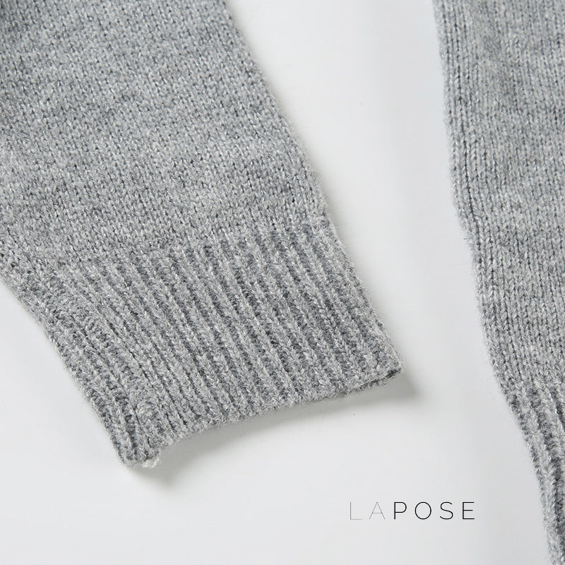 Laylani Buttoned Knit Cardigan [CB12XYBL]