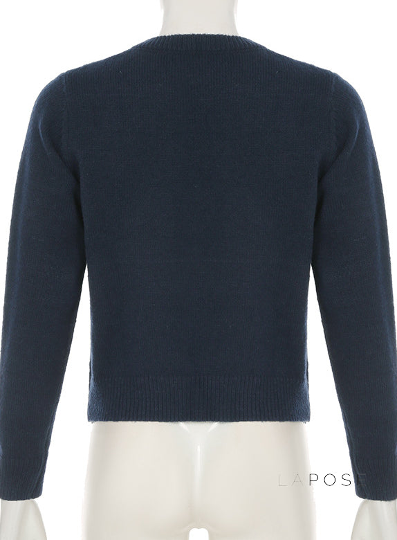 Laylani Buttoned Knit Cardigan [AV2YU3D3]