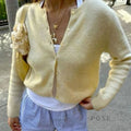 Laylani Buttoned Knit Cardigan [BO99QLFV]