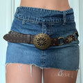 Leeana Western Sunflower Belt [1GRVSB8B]