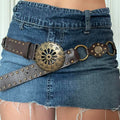 Leeana Western Sunflower Belt [XFOVXGWM]