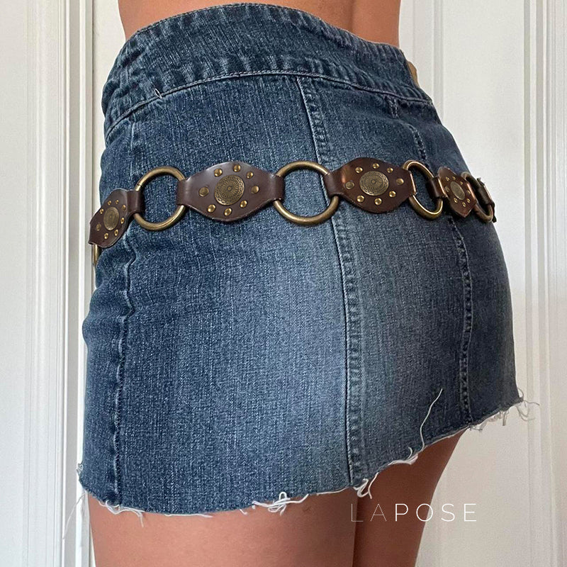 Leeana Western Sunflower Belt [5YOIDOFQ]