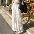 Leeanna Layered Polka Dot Skirt [FHPIYQSM]