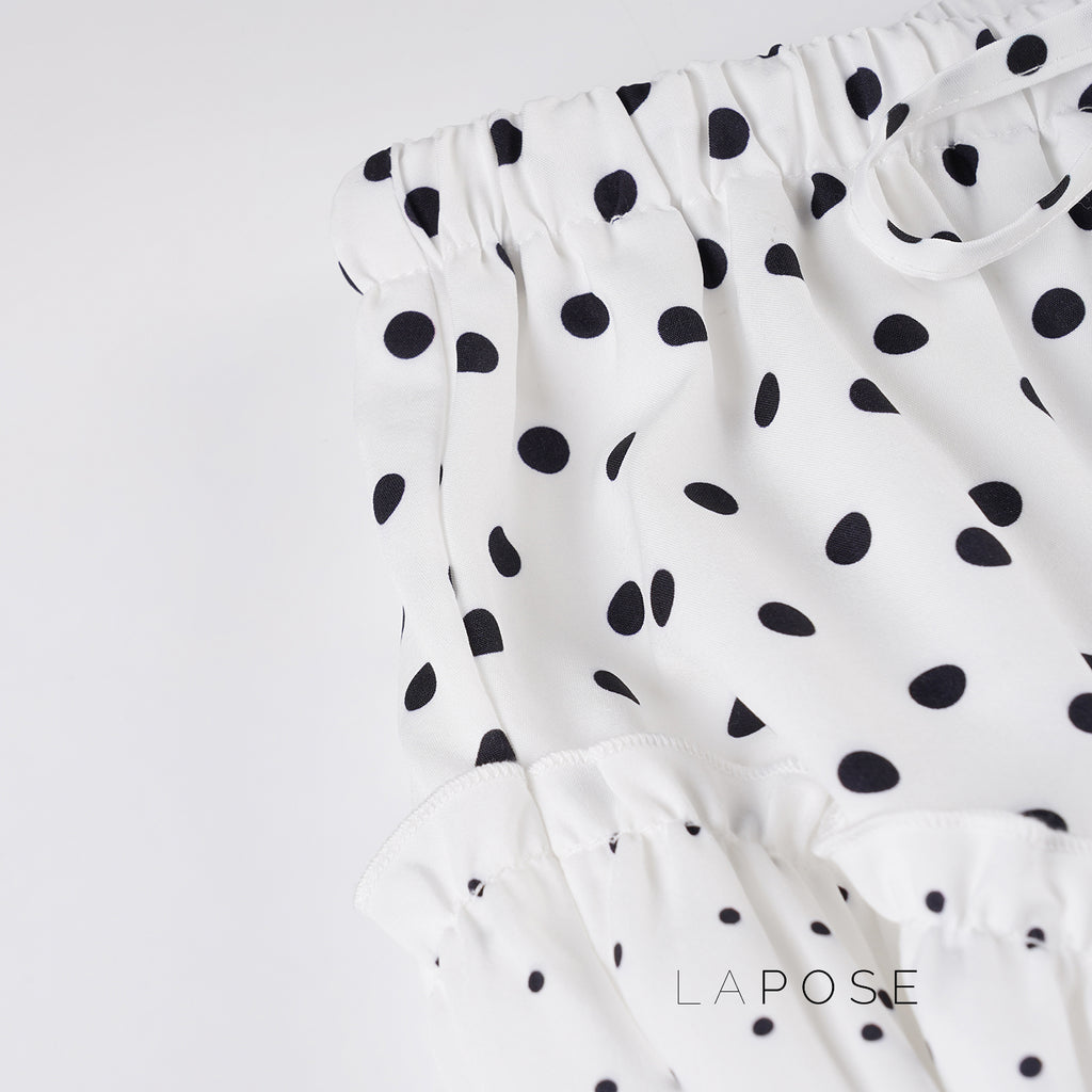 Leeanna Layered Polka Dot Skirt [NE69BA1H]
