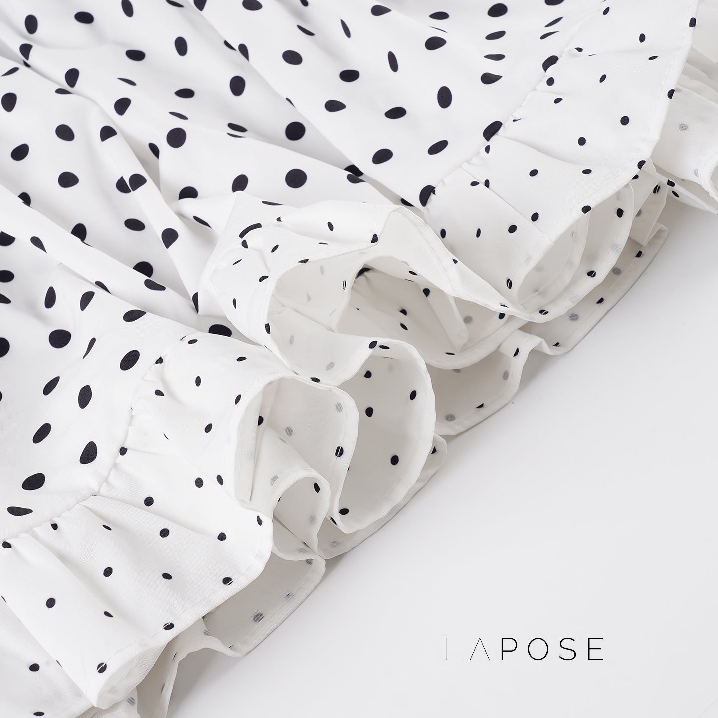 Leeanna Layered Polka Dot Skirt [R3FU9BGO]