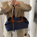 Leiana Colorblock Denim Tote