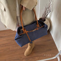 Leiana Colorblock Denim Tote