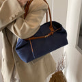 Leiana Colorblock Denim Tote
