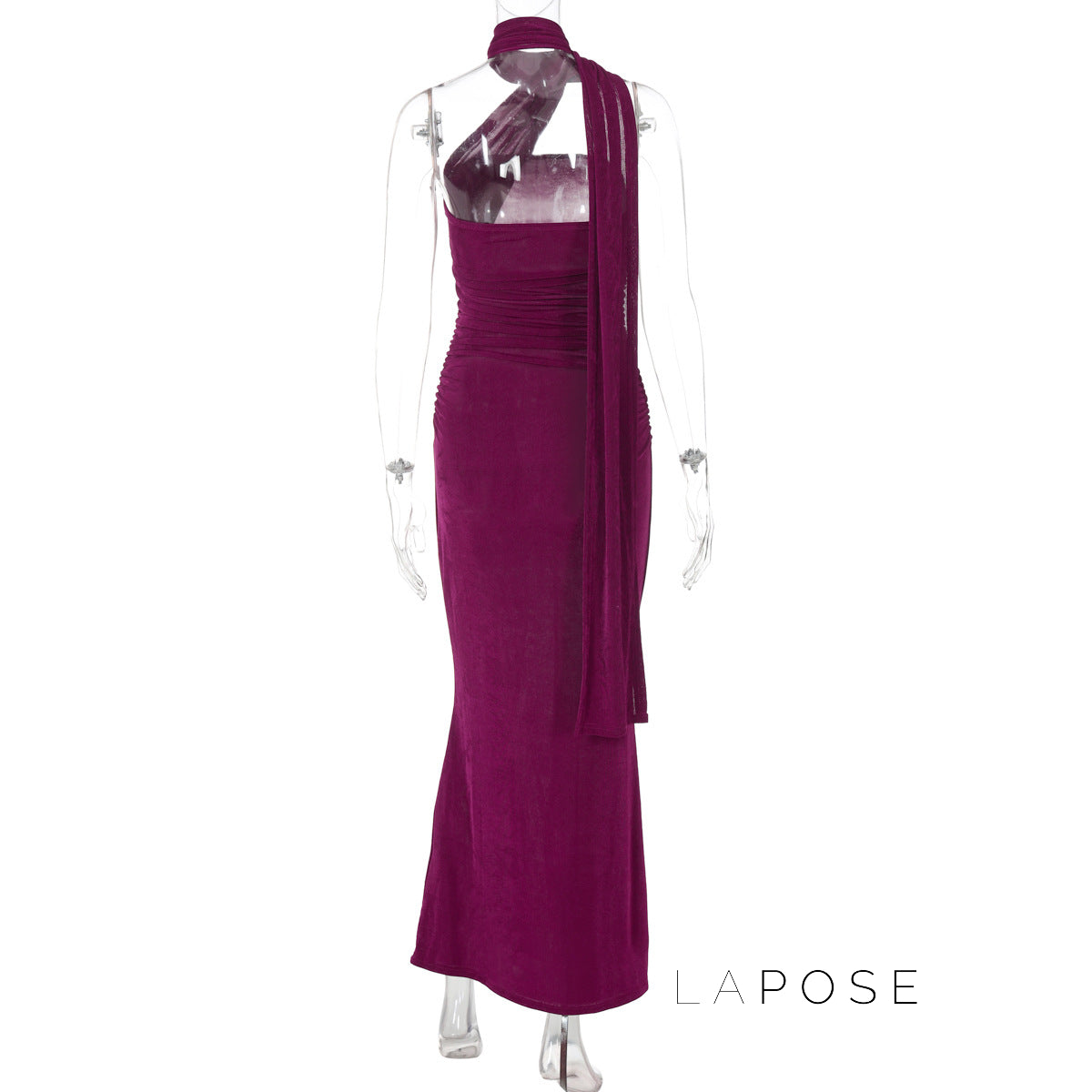 Leilani Strapless Bodycon Maxi Dress [8NATCR4J]
