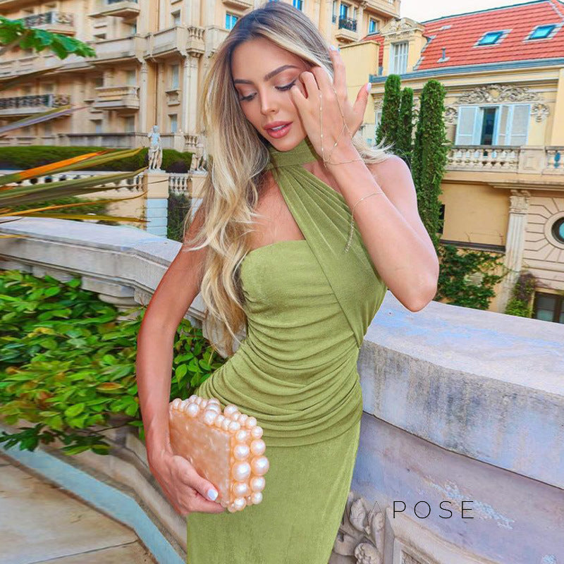 Leilani Strapless Bodycon Maxi Dress [GAPNKDF5]