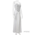 Lemon Strapless Sequin Maxi Dress [8128LMW4]