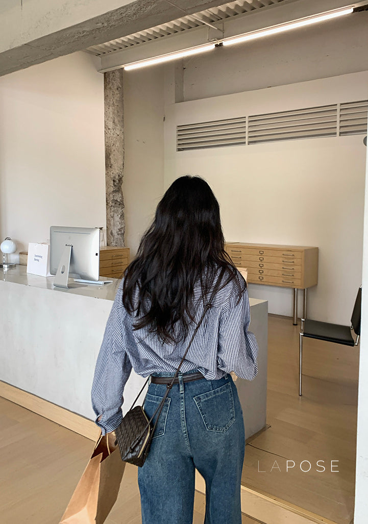 Lemon Wide-Leg Denim Pants [QUGYYXOT]