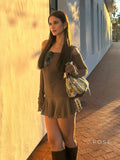 Lennox One-Shoulder Lace Dress [6Q9OSAQL]