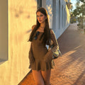 Lennox One-Shoulder Lace Dress [3I5L6GBM]