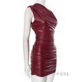 Leonna One-Shoulder Cutout Mini Dress [K38368H8]
