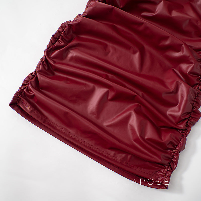 Leonna One-Shoulder Cutout Mini Dress [J2FZOQ6A]