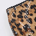Leopard Sequin Bodycon Midi Dress [WN1ZOM7F]