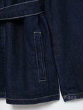 Lexie Belted Denim Jacket [BAZWISCK]
