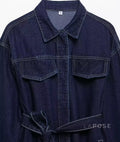 Lexie Belted Denim Jacket [7PDAVT6W]