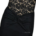 Leyla Ruched Halter Midi Dress [JGSV06X1]