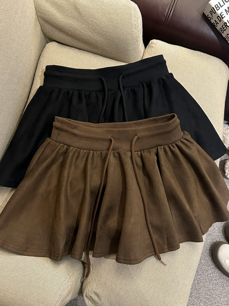 Liah Textured A-Line Mini Skirt [S4EPXYE0]