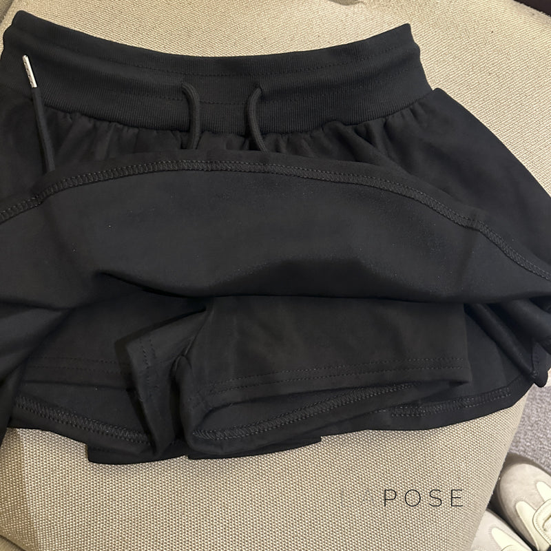 Liah Textured A-Line Mini Skirt [KG8KDCQX]