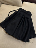 Liah Textured A-Line Mini Skirt [CECJBW91]