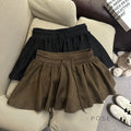 Liah Textured A-Line Mini Skirt [2WAUZU07]