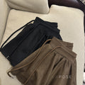 Liah Textured A-Line Mini Skirt [SX1MCUMJ]