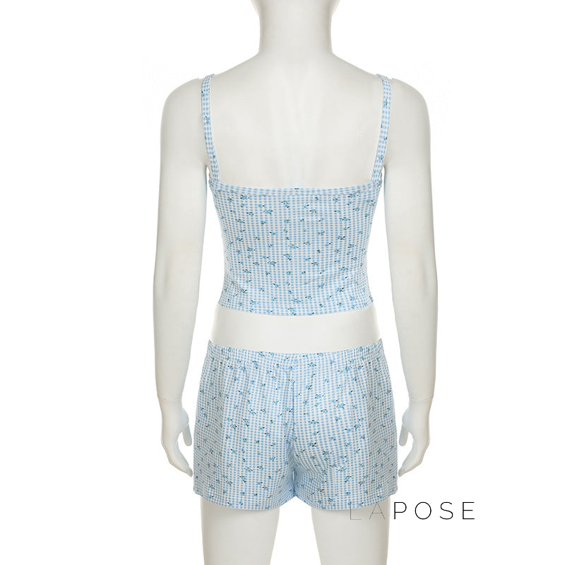 Lianne Halter Short Set [2F0BJ825]