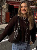 Lilia Cozy Flap Pocket Cardigan [FUHS43GB]